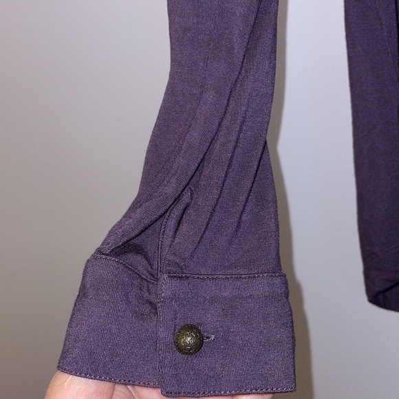 Soft Surroundings Purple Long Sleeve Tunic Top size XS - Picture 6 of 15